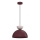 Viseča svetilka na kablu NEVIS, 1xE27/15W/230V, premer 29 cm, bordo