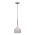 Viseča svetilka na kablu NOAK 1xE27/15W/230V kremna