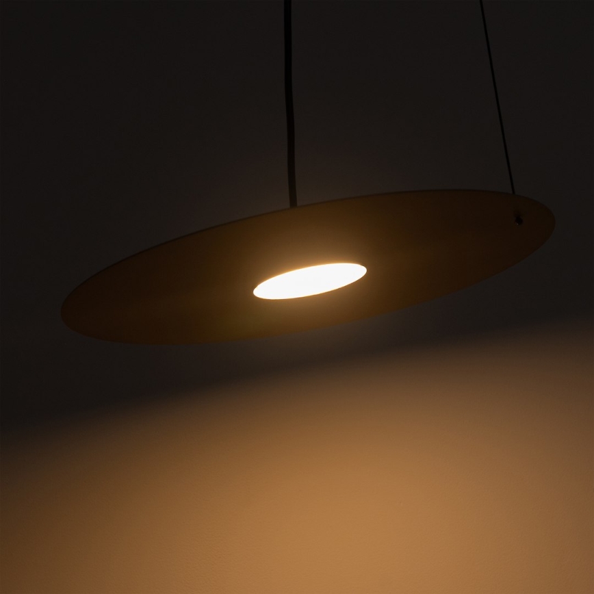 Viseča svetilka na kablu PIATTO 1xGX53/15W/230V, premer 35 cm, bež