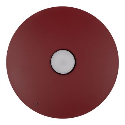 Viseča svetilka na kablu PIATTO 1xGX53/15W/230V premer 35 cm bordo
