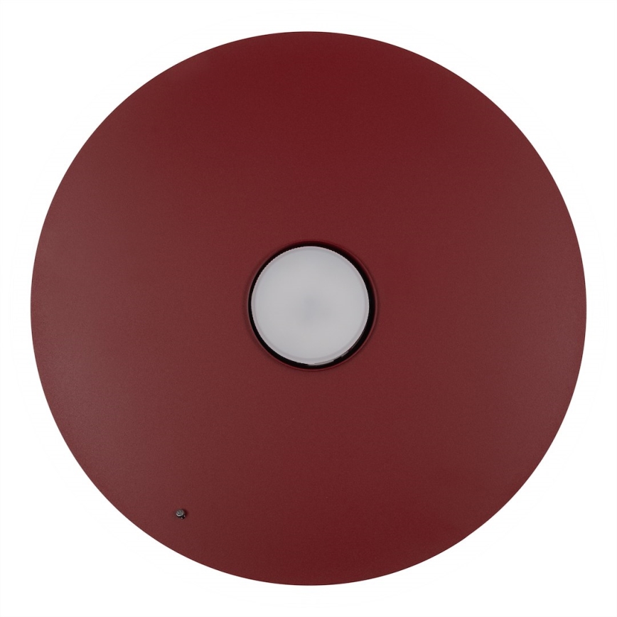 Viseča svetilka na kablu PIATTO 1xGX53/15W/230V premer 35 cm bordo