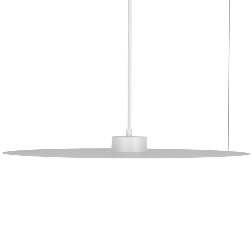 Viseča svetilka na kablu PIATTO 1xGX53/15W/230V premer 55 cm bela