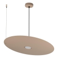 Viseča svetilka na kablu PIATTO 1xGX53/15W/230V, premer 55 cm, bež