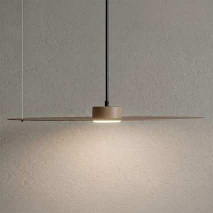 Viseča svetilka na kablu PIATTO 1xGX53/15W/230V, premer 55 cm, bež