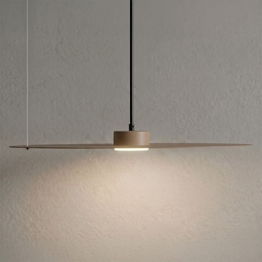 Viseča svetilka na kablu PIATTO 1xGX53/15W/230V, premer 55 cm, bež