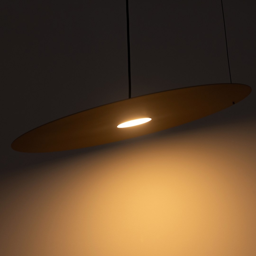Viseča svetilka na kablu PIATTO 1xGX53/15W/230V, premer 55 cm, bež