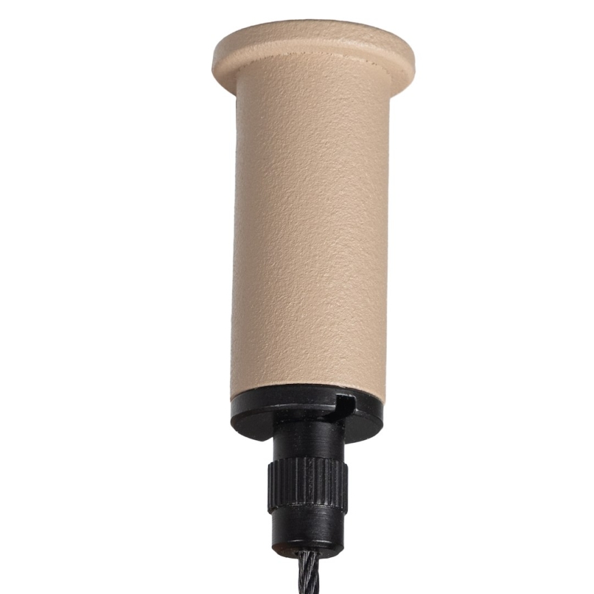 Viseča svetilka na kablu PIATTO 1xGX53/15W/230V, premer 55 cm, bež