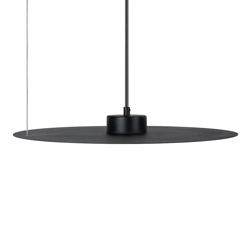 Viseča svetilka na kablu PIATTO 1xGX53/15W/230V Ø 45 cm črna