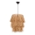 Viseča svetilka na kablu TASSEL 1xE27/40W/230V, rafija