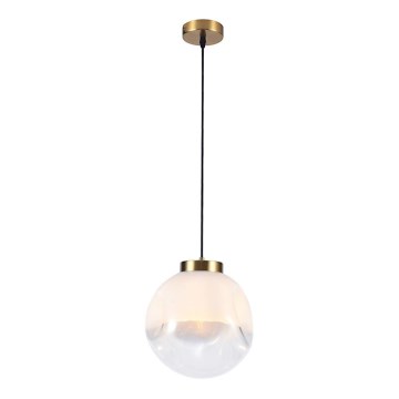 Viseča svetilka na kablu VANA 1xE27/40W/230V bela/zlata