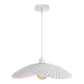 Viseča svetilka na vrvici DANCE 1xE27/40W/230V bela