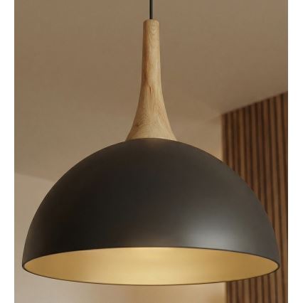 Viseča svetilka na žici NAUTICA 1xGX53/12W/230V črna