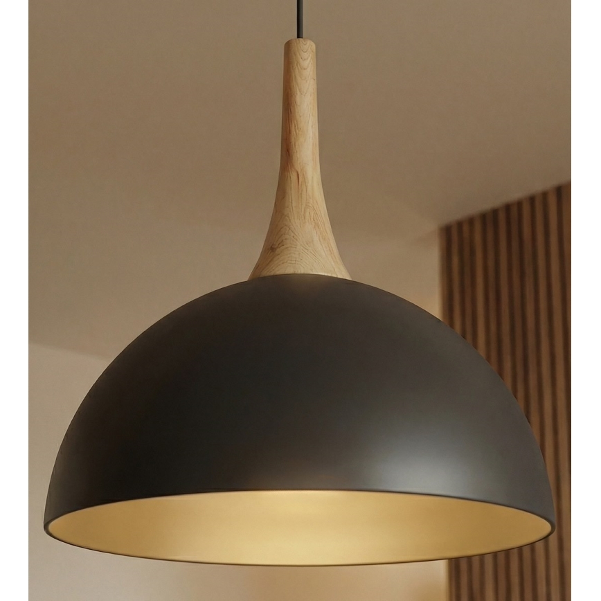 Viseča svetilka na žici NAUTICA 1xGX53/12W/230V črna