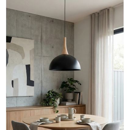 Viseča svetilka na žici NAUTICA 1xGX53/12W/230V črna