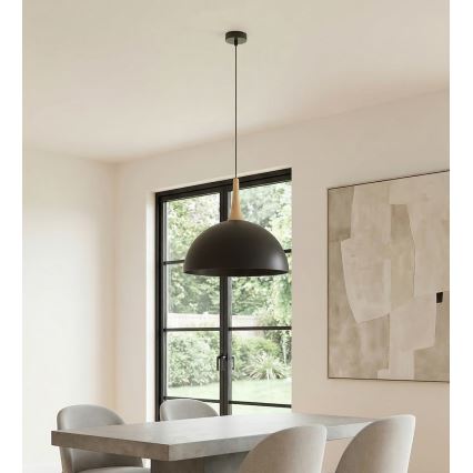 Viseča svetilka NAUTICA na kablu 1xGX53/12W/230V črna