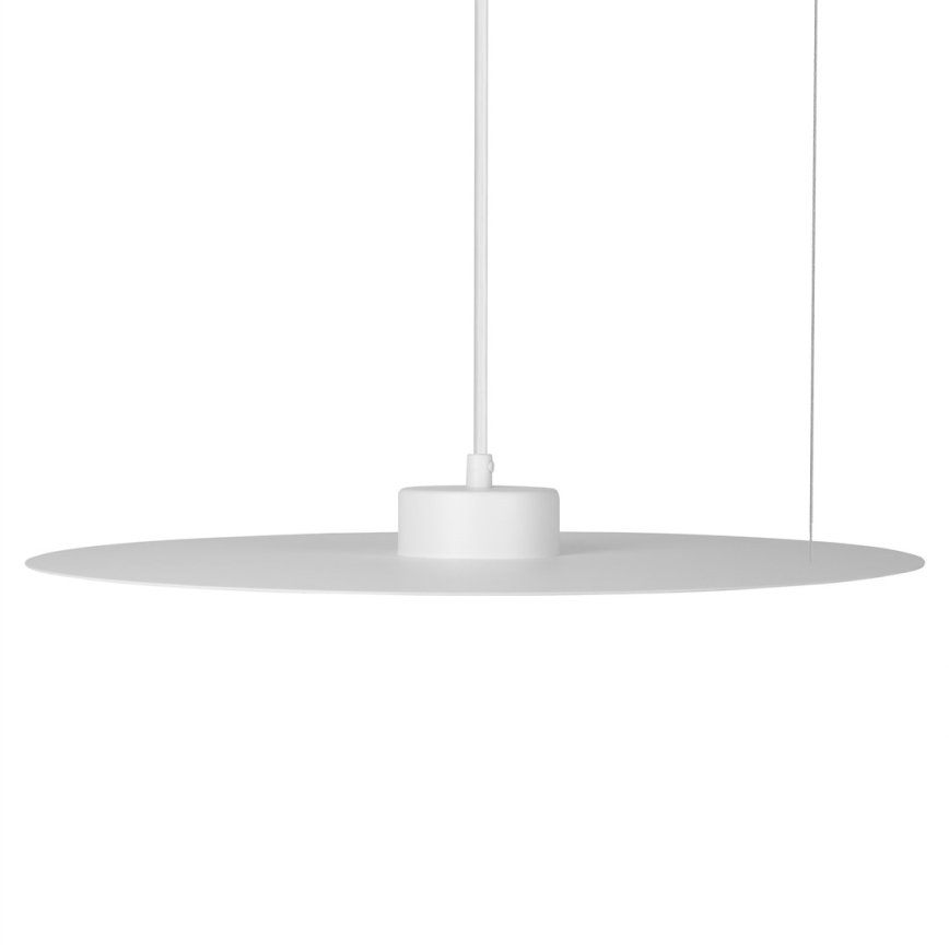 Viseča svetilka PIATTO na kablu 1xGX53/15W/230V, premer 45 cm, bela