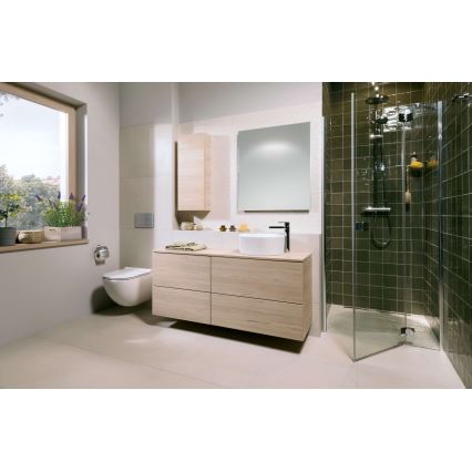 Viseča WC školjka MIO Vortex + toaletni sedež SoftClose MIO + dvojna tipka za splakovanje DUAL + vgradni modul + izolacijska podloga