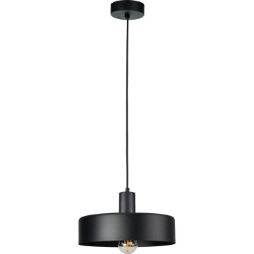 Viseči lestenec ARCANE 1xE27/60W/230V, črn