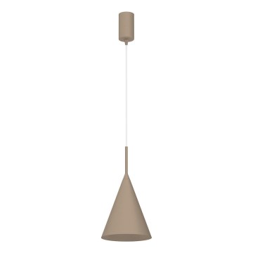 Viseči lestenec CAPITAL 1xGX53/15W/230V, premer 17 cm, taupe