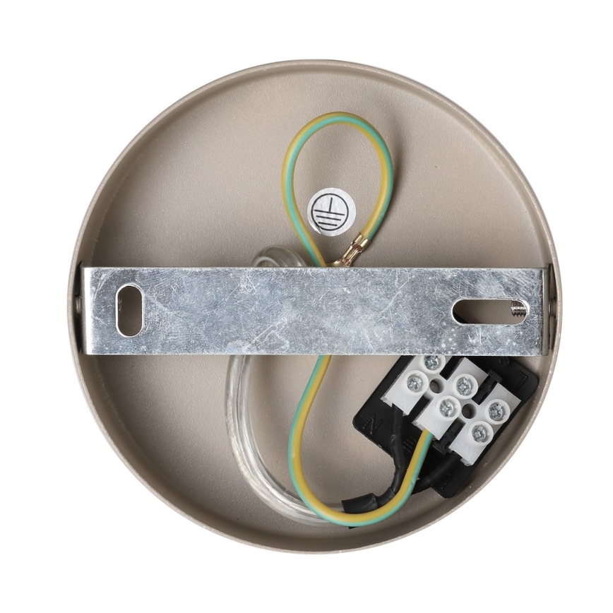 Viseči lestenec FERRO na kablu 1xE27/15W/230V, siv