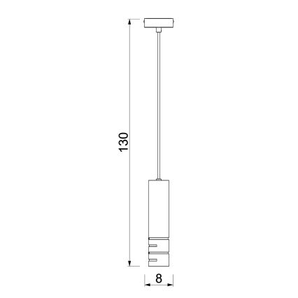 Viseči lestenec FUNDA 3xE27/15W/230V bež