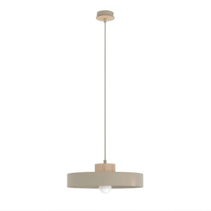 Viseči lestenec KIVI s kablom 1xE27/15W/230V, bež