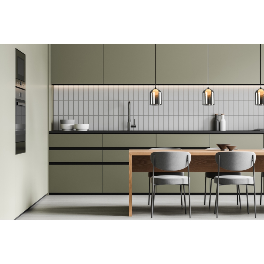 Viseči lestenec KLEA na kablu 1xG9/15W/230V dimno črna