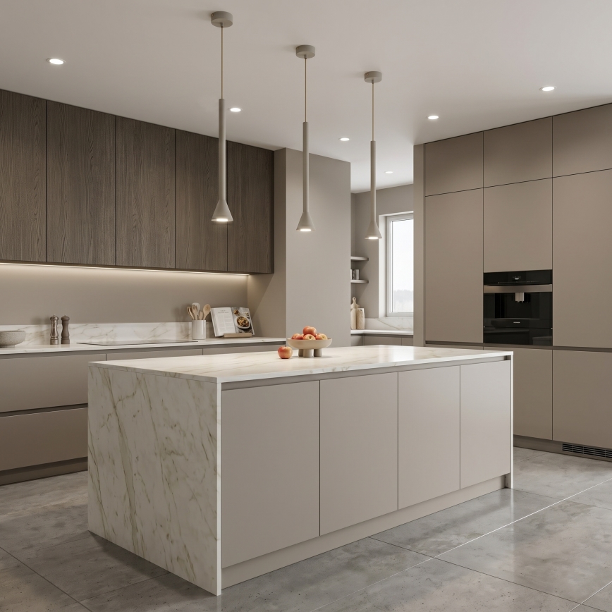 Viseči lestenec MAZZO 1xGU10/8W/230V bež