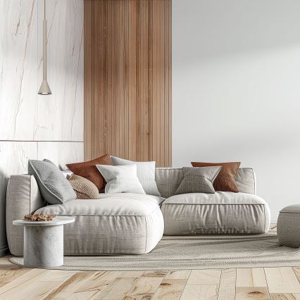 Viseči lestenec MAZZO 1xGU10/8W/230V bež