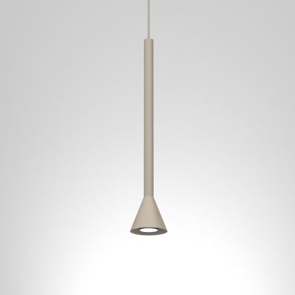 Viseči lestenec MAZZO 1xGU10/8W/230V bež