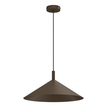 Viseči lestenec na kablu ANEGA 1xGX53/15W/230V premer 40 cm rjav
