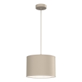 Viseči lestenec na kablu ARDEN 1xE27/15W/230V, Ø 25 cm, bež