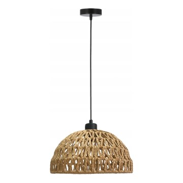 Viseči lestenec na kablu BALLI 1xE27/40W/230V bež