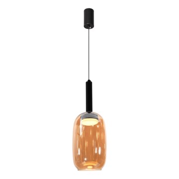 Viseči lestenec na kablu BUENO 1xGX53/9W/230V, Ø 15 cm, dimno rjava