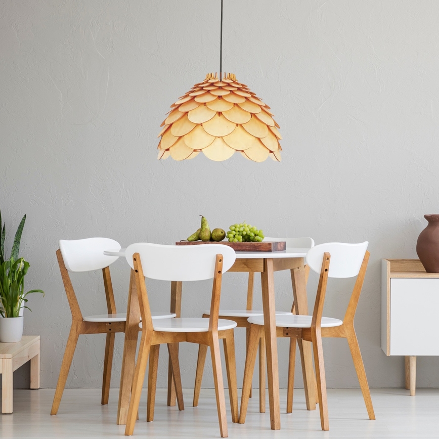 Viseči lestenec na kablu BURGO 1xE27/60W/230V premer 35 cm