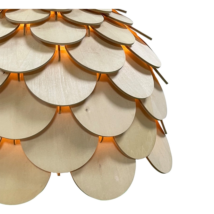 Viseči lestenec na kablu BURGO 1xE27/60W/230V premer 35 cm