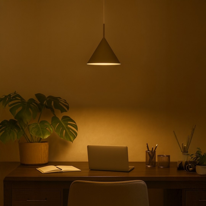 Viseči lestenec na kablu CAPITAL 1xGX53/15W/230V, premer 32 cm, bež