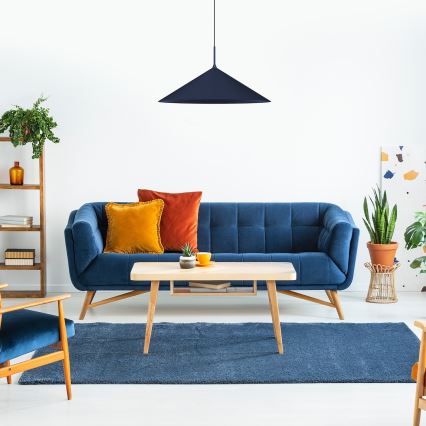 Viseči lestenec na kablu CAPITAL 1xGX53/15W/230V, premer 60 cm, moder