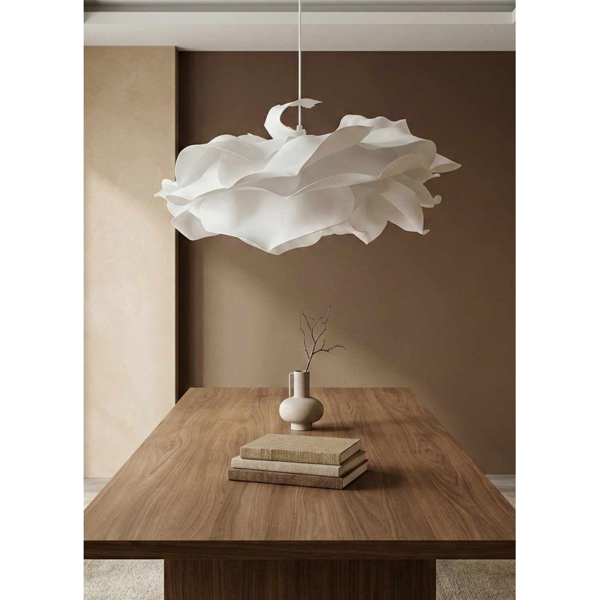 Viseči lestenec na kablu CLOUDY 1xE27/40W/230V bel