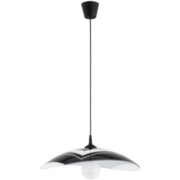 Viseči lestenec na kablu CZANI 1xE27/15W/230V črna