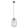 Viseči lestenec na kablu DESTELLO 1xE27/15W/230V, premer 21 cm, črn