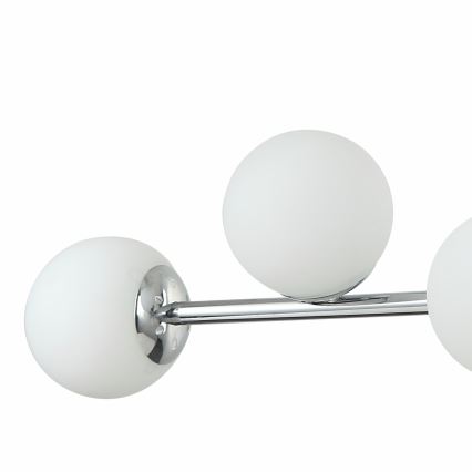 Viseči lestenec na kablu MADDIE 6xE14/5W/230V sijajni krom