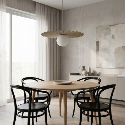 Viseči lestenec na kablu UMBRA 1xG9/8W/230V bež