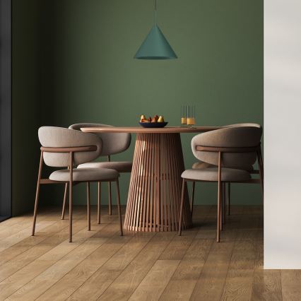 Viseči lestenec na žici CAPITAL 1xGX53/15W/230V, premer 32 cm, zelena