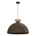 Viseči lestenec NEVIS 1xE27/15W/230V, premer 50 cm, rjav
