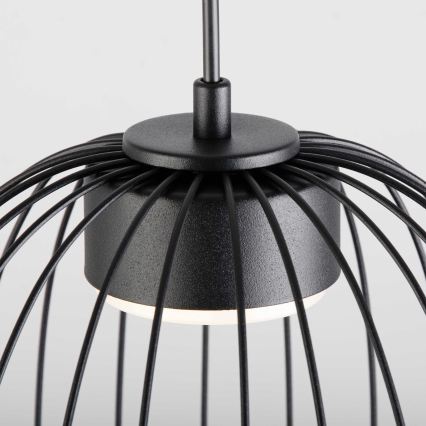 Viseči lestenec OVELLA 1xGX53/10W/230V, premer 25 cm, črna