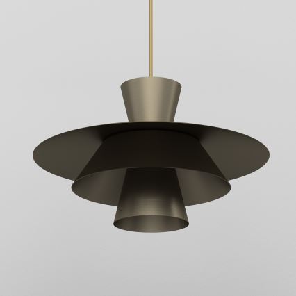 Viseči lestenec PLATO na kablu 1xE27/15W/230V, bronzen