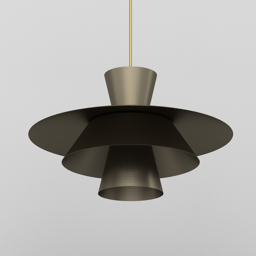 Viseči lestenec PLATO na kablu 1xE27/15W/230V, bronzen