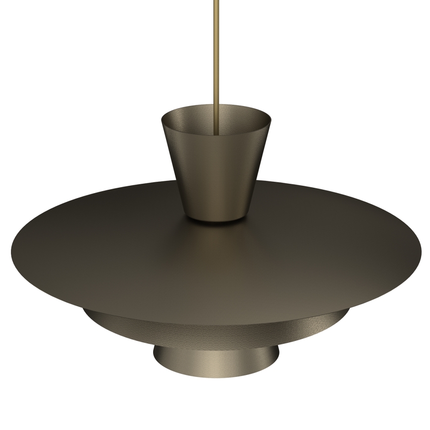 Viseči lestenec PLATO na kablu 1xE27/15W/230V, bronzen