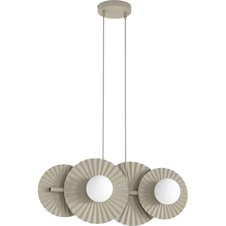 Viseči lestenec UMBRA na žici 4xG9/8W/230V bež